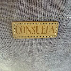 Consuela Lavender Canvas Tote with Dual Straps